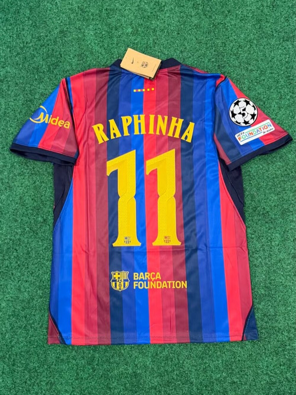 Raphinha Home 26 27 Soccer Jersey Kit Set